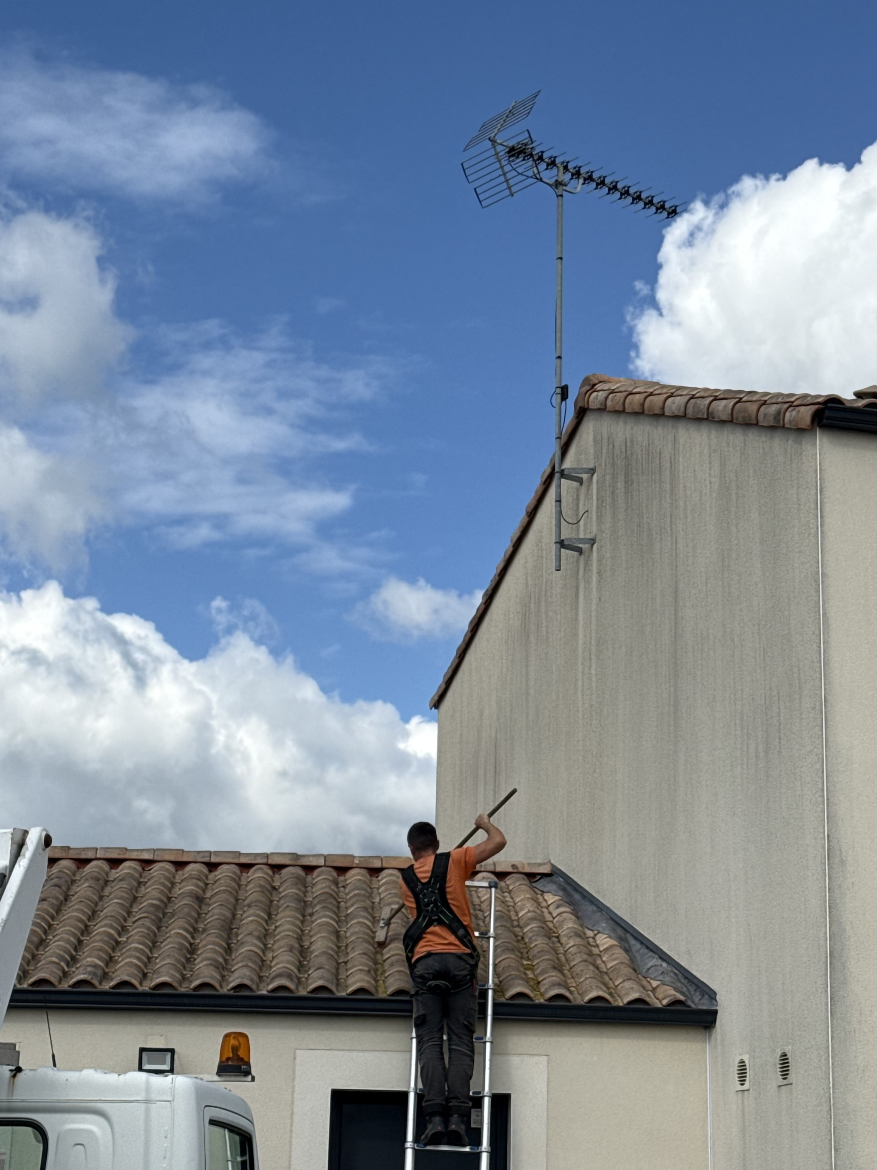 Avant nettoyage pignon